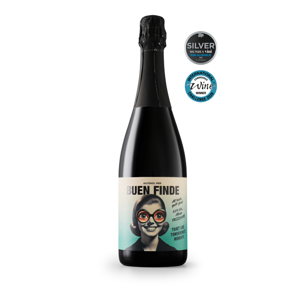 BUEN FINDE Frizzante 0,0% – Vino Espumoso Sin Alcohol