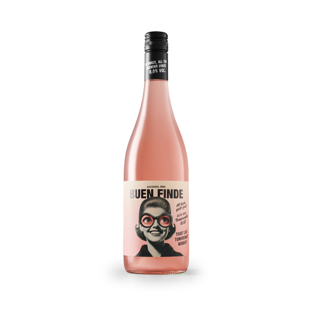 BUEN FINDE Rosado 0,0% | Vino Rosado Sin Alcohol